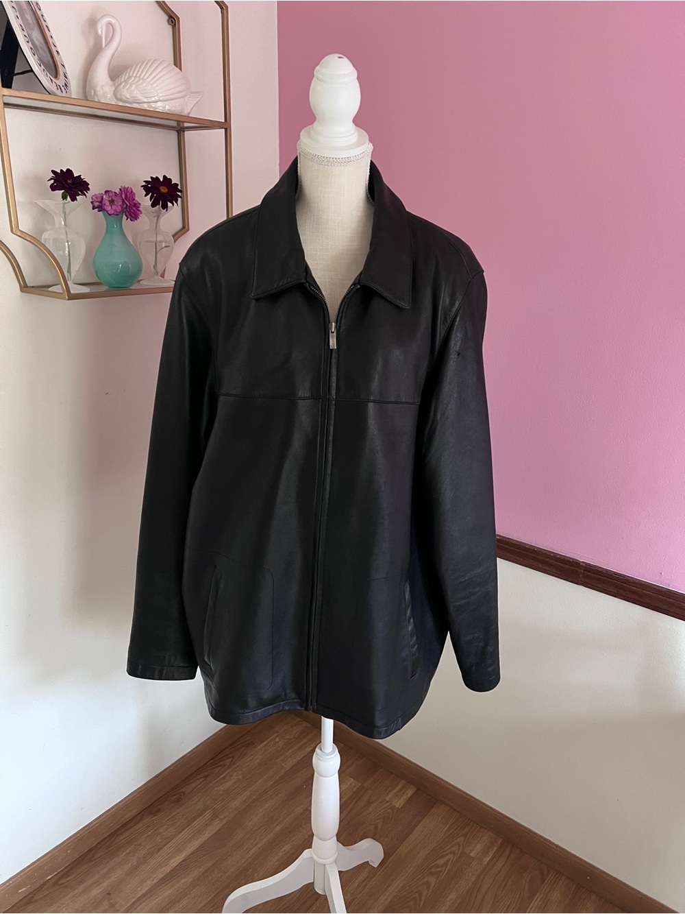 Apt 9 Genuine Leather Jacket